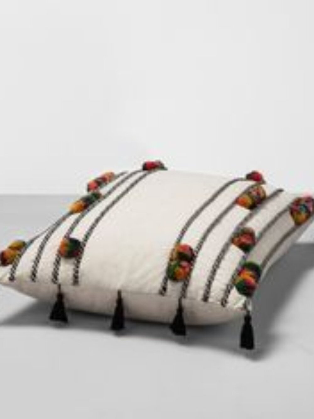 Opalhouse Pom Pom Lumbar Pillow